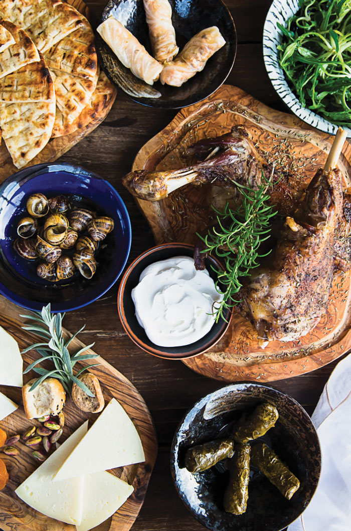 Blue-Palace-Cretan-Feast-food