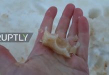 Εικόνες από τον… Άρη; Όχι! Είναι το πορτοκαλί (από τη σκόνη) χιονοδρομικό του Σότσι!