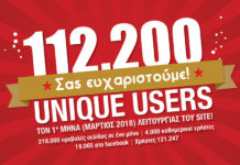 Πετύχαμε το ακατόρθωτο! Και σας ευχαριστούμε! Είστε η δύναμή μας!