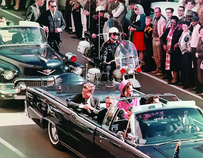 Kennedy family on the road