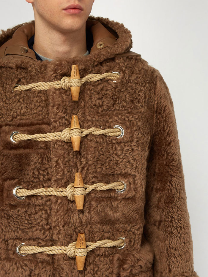 Ανδρικό γούνινο μπουφάν Burberry (4)